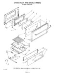 Diagram for 05 - Oven Door And Broiler