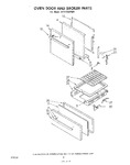 Diagram for 05 - Oven Door And Broiler