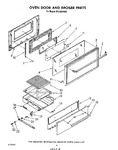 Diagram for 05 - Oven Door And Broiler