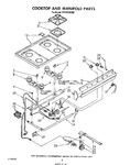 Diagram for 06 - Cook Top And Manifold , Literature