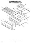 Diagram for 05 - Oven & Broiler Parts