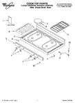 Diagram for 01 - Cooktop Parts