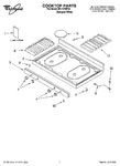 Diagram for 01 - Cooktop Parts