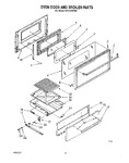 Diagram for 05 - Oven Door And Broiler