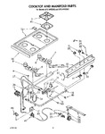 Diagram for 06 - Cooktop And Manifold, Lit/optional