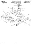 Diagram for 01 - Cooktop, Literature