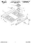 Diagram for 01 - Cooktop, Literature