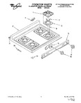 Diagram for 01 - Cooktop, Literature