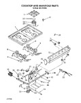 Diagram for 05 - Cooktop And Manifold, Lit/optional