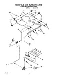 Diagram for 04 - Manifold And Burner