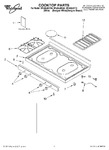 Diagram for 01 - Cooktop, Literature