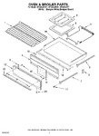 Diagram for 05 - Oven & Broiler Parts