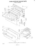 Diagram for 04 - Oven Door And Broiler