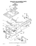 Diagram for 06 - Cooktop And Manifold , Literature And Optional