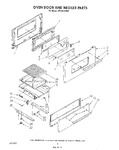 Diagram for 05 - Oven Door And Broiler