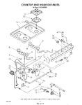 Diagram for 06 - Cooktop And Manifold , Literature And Optional