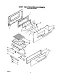 Diagram for 05 - Oven Door And Broiler