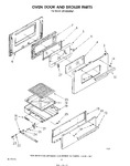 Diagram for 05 - Oven Door And Broiler