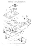 Diagram for 06 - Cooktop And Manifold , Literature And Optional