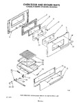 Diagram for 05 - Oven Door And Broiler