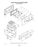 Diagram for 05 - Oven Door And Broiler