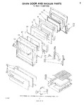 Diagram for 04 - Oven Door And Broiler