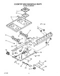 Diagram for 06 - Cooktop And Manifold, Literature