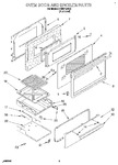 Diagram for 02 - Oven Door And Broiler