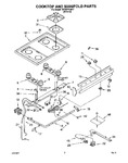 Diagram for 04 - Cooktop And Manifold, Literature