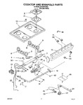 Diagram for 04 - Cooktop And Manifold, Literature