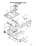 Diagram for 04 - Cooktop And Manifold, Lit/optional