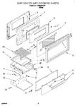 Diagram for 02 - Oven Door And Broiler