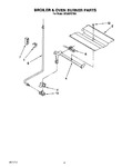 Diagram for 04 - Broiler And Oven Burner