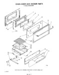 Diagram for 05 - Oven Door And Broiler