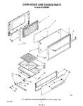 Diagram for 05 - Oven Door And Broiler