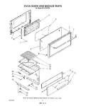 Diagram for 05 - Oven Door And Broiler