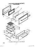 Diagram for 05 - Oven Door And Broiler