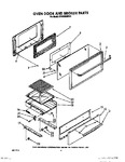 Diagram for 03 - Oven Door And Broiler