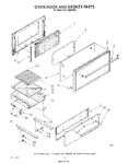 Diagram for 05 - Oven Door And Broiler