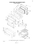 Diagram for 04 - Oven Door And Broiler