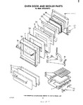 Diagram for 04 - Oven Door And Broiler