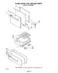 Diagram for 04 - Oven Door And Broiler