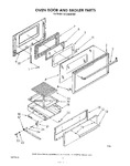 Diagram for 05 - Oven Door And Broiler