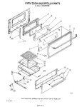 Diagram for 05 - Oven Door And Broiler