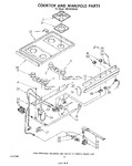 Diagram for 06 - Cook Top And Manifold , Literature