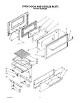 Diagram for 05 - Ovendoor And Broiler