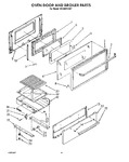 Diagram for 05 - Ovendoor And Broiler