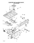 Diagram for 05 - Cooktop And Manifold, Lit/optional