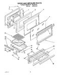 Diagram for 06 - Door And Broiler