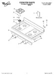 Diagram for 01 - Cooktop, Literature